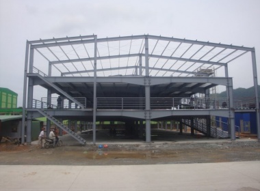 XÂY NHÀ CÔNG NGHIỆP 2 TẦNG TRỌN GÓI